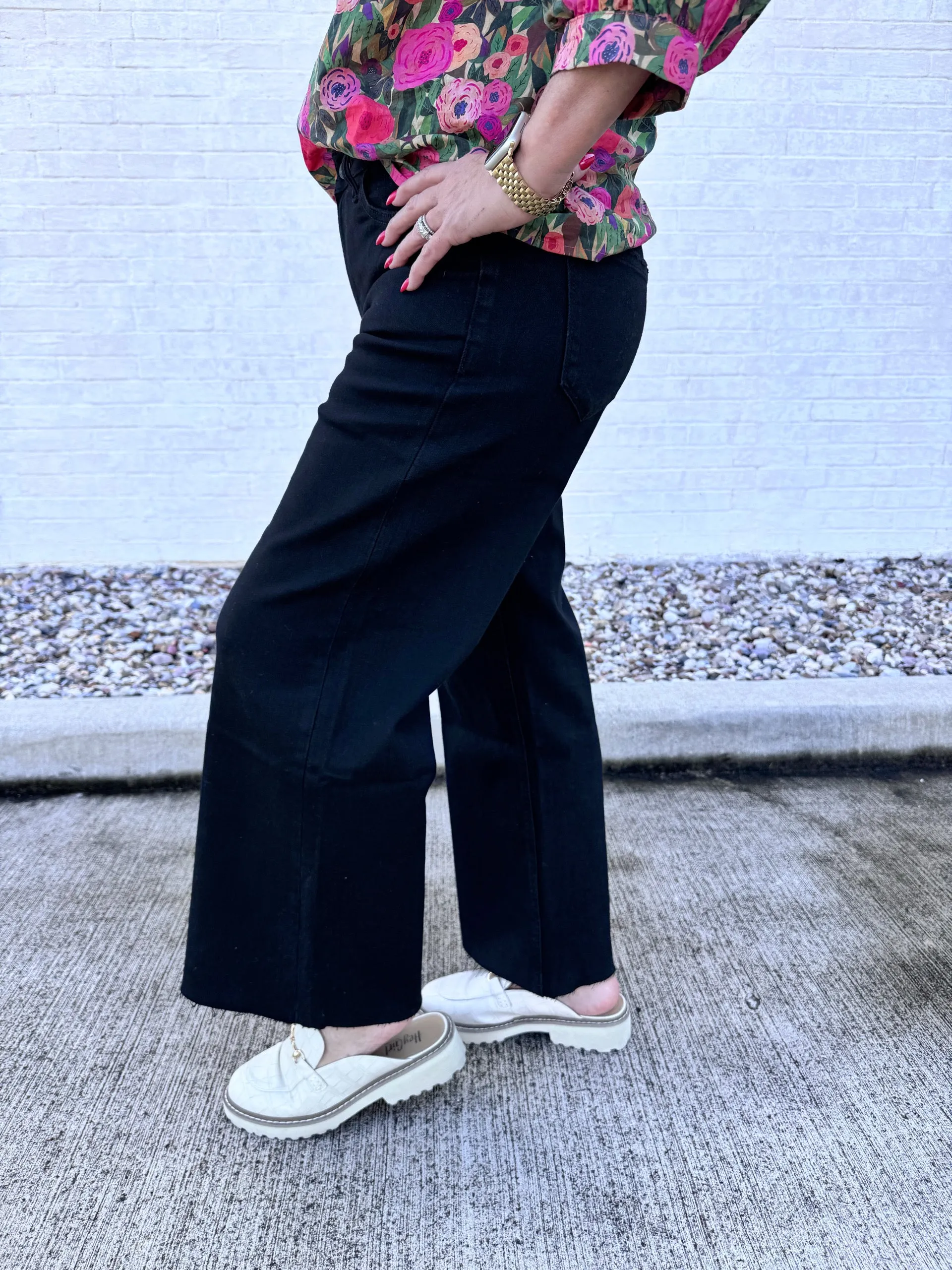 Vervet Denim: Black High Rise Jean