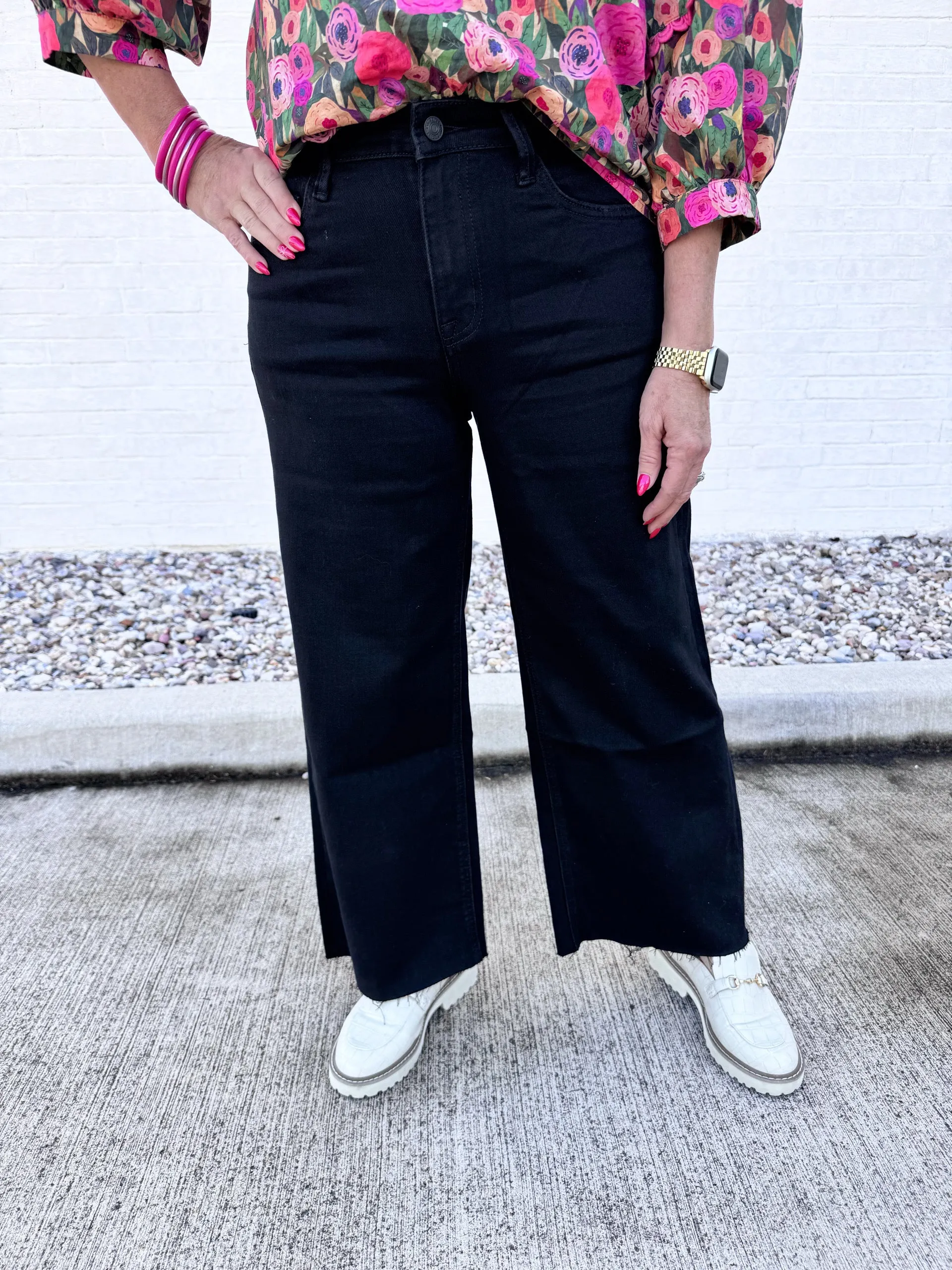 Vervet Denim: Black High Rise Jean