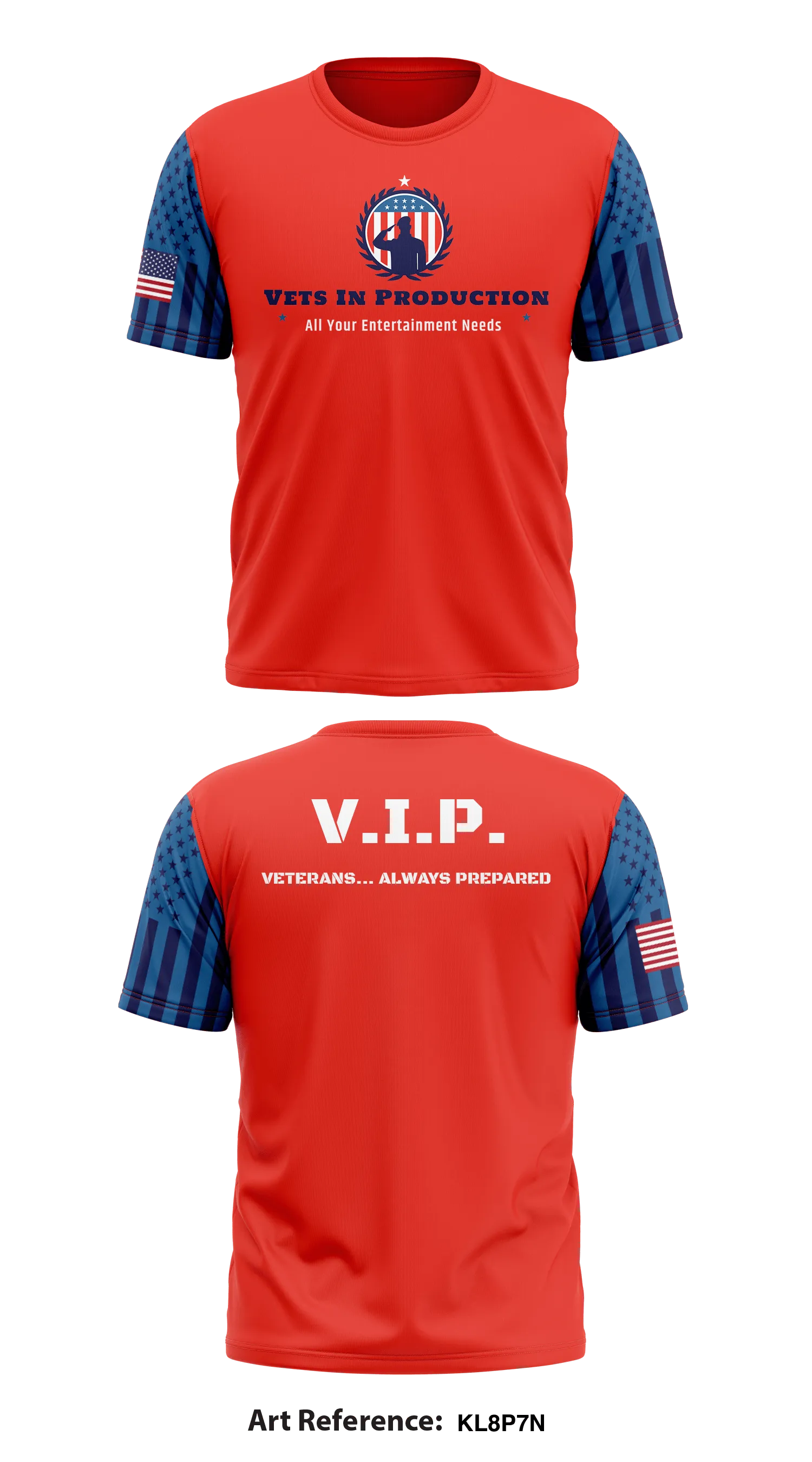 Vets In Production Store 1 Core Men's SS Performance Tee - kL8p7N