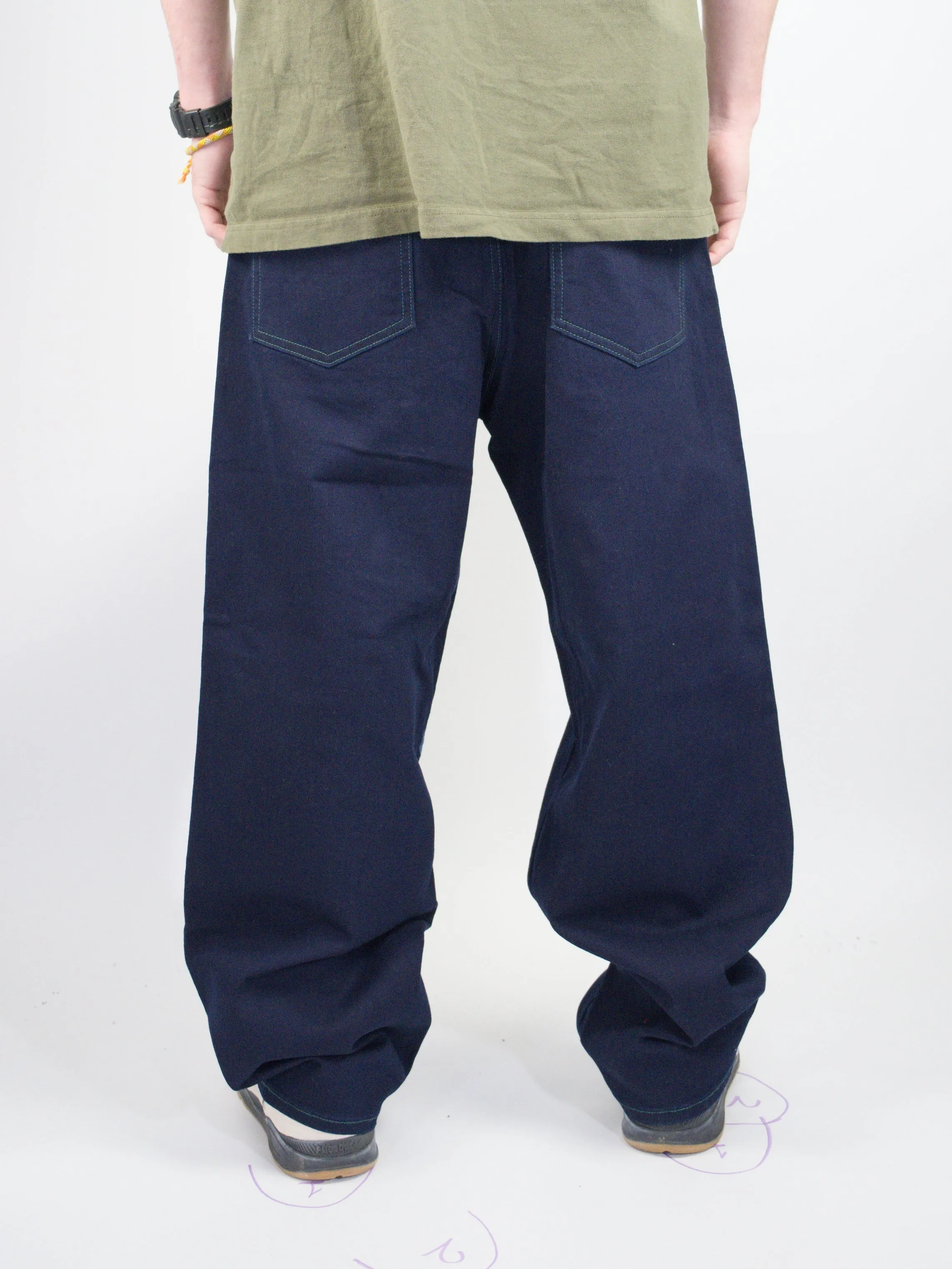 Volcom - Billow Denim Jeans - Wide Cut - Indigo Blue