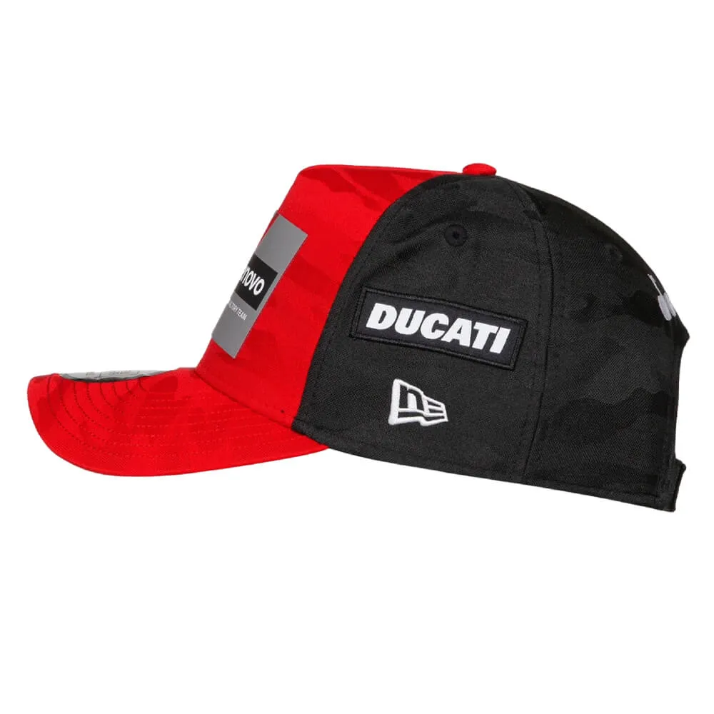VR46 9FORTY® E-Frame New Era Ducati Team Camo Cap