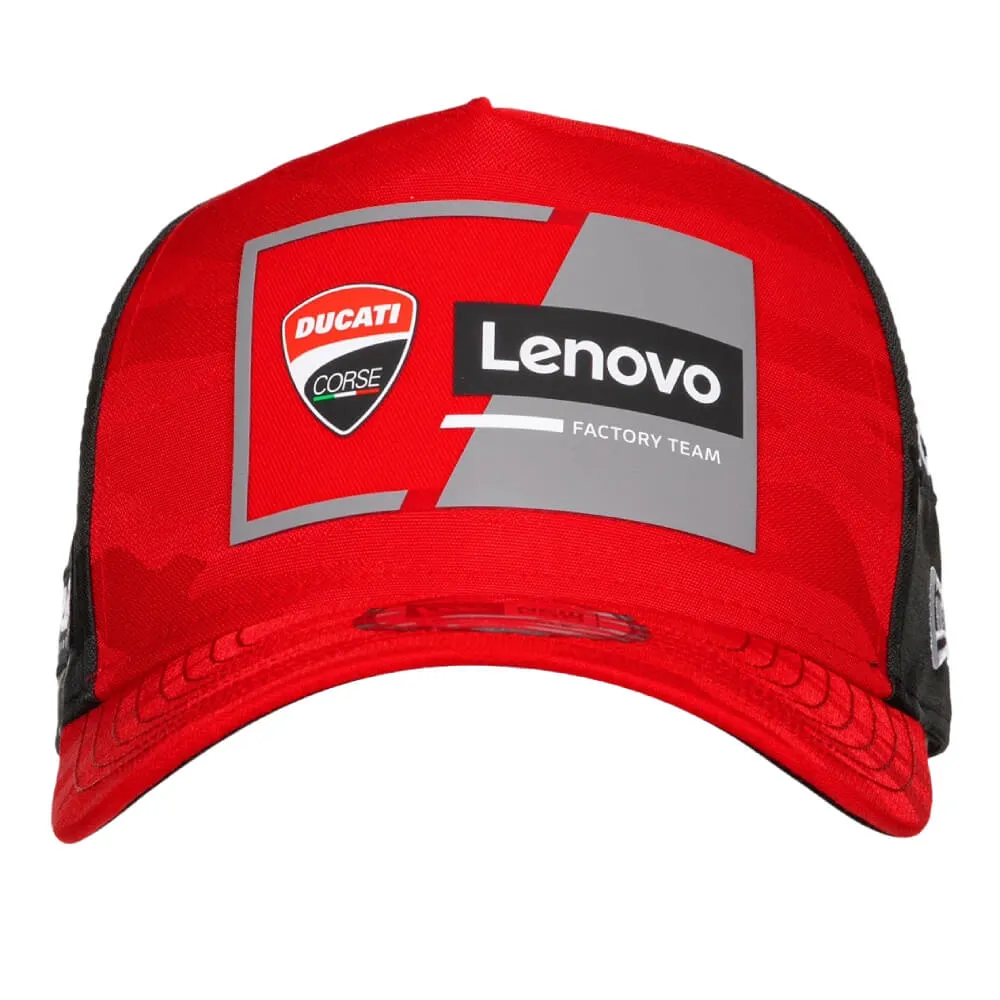 VR46 9FORTY® E-Frame New Era Ducati Team Camo Cap
