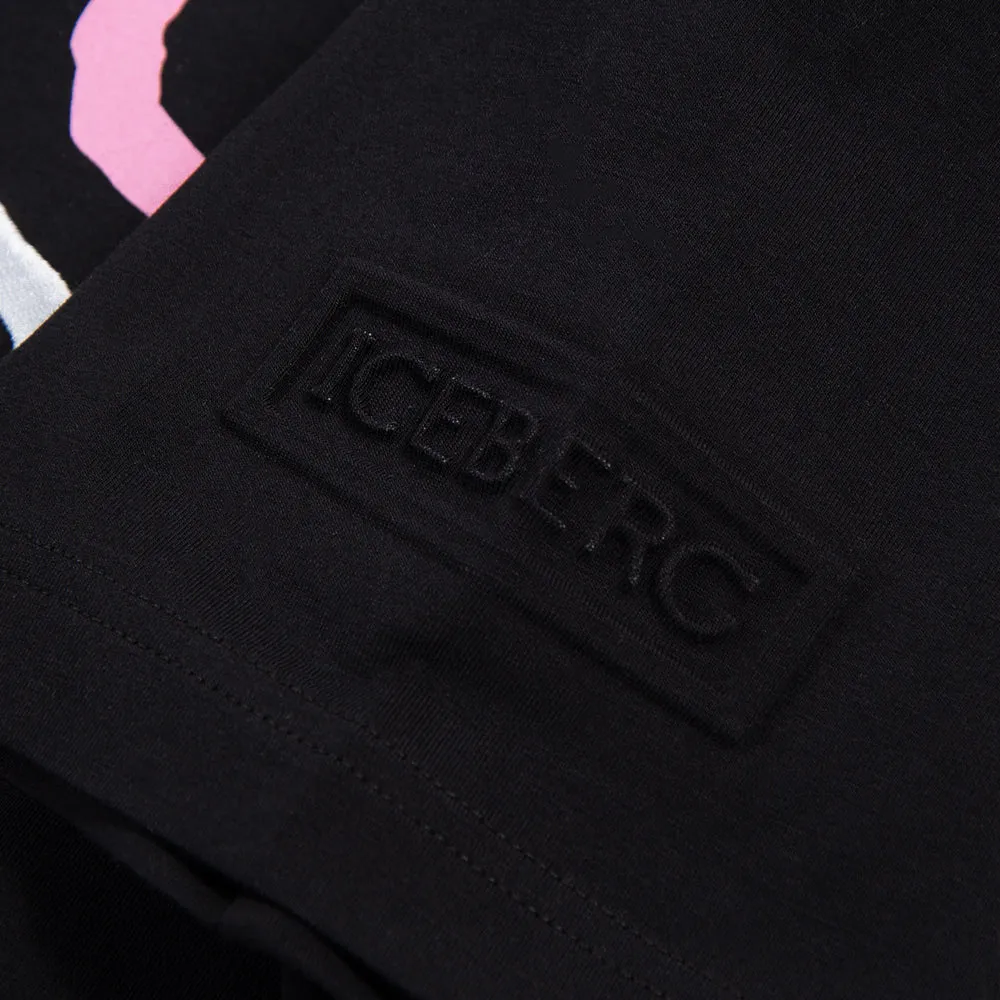 Woodstock Tee - Pink & Black