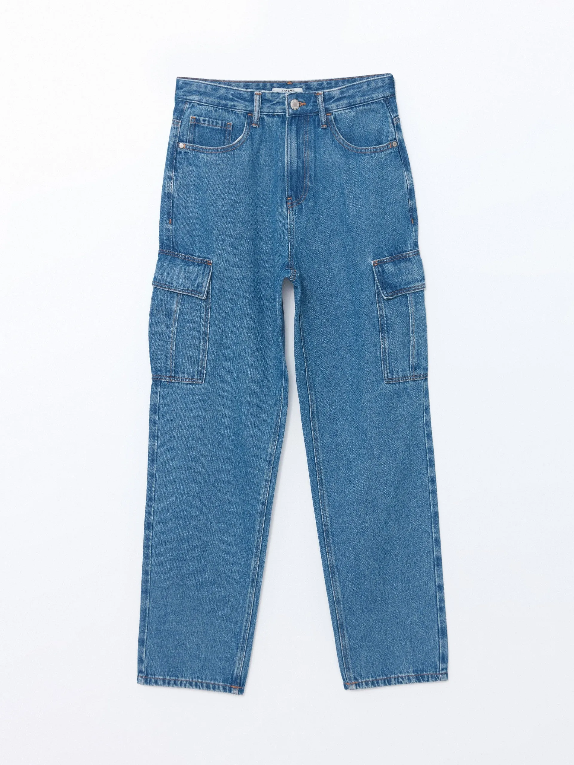 Xside Indigo Baggy Fit Men'S Jeans